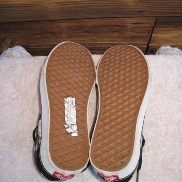 Vans Old Sckool Black Floral Sneakers - Picture 7 of 8